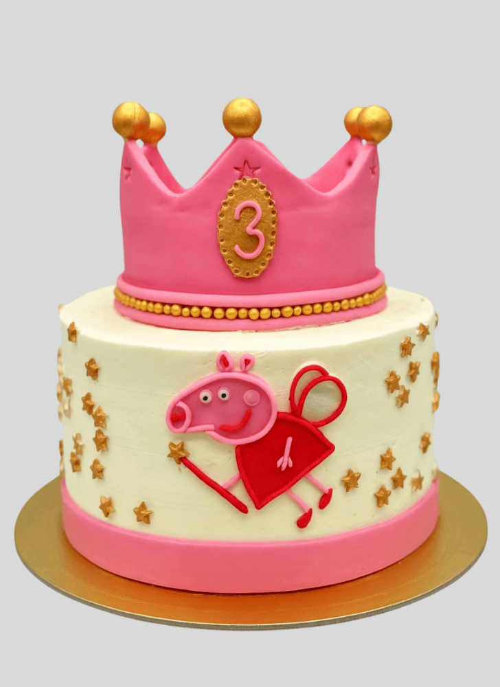 Delightful Peppa Pig Cake