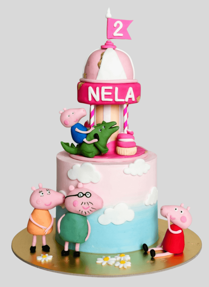 Excellent Peppa Pig Cake