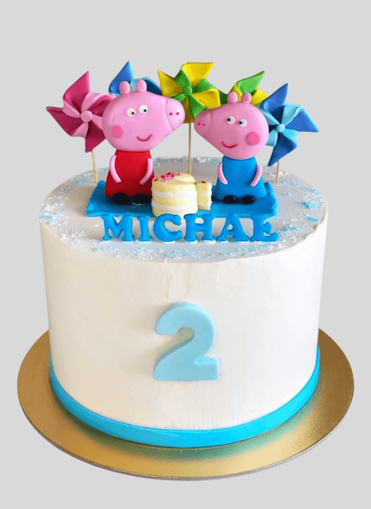 Pretty Peppa Pig Cake
