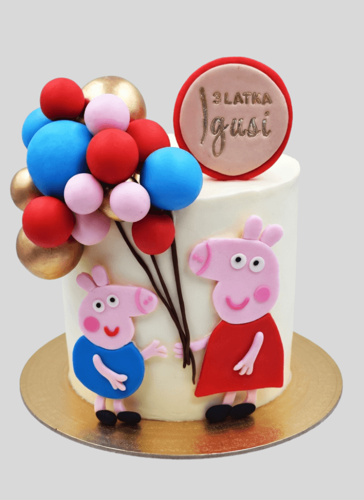 Ravishing Peppa Pig Cake