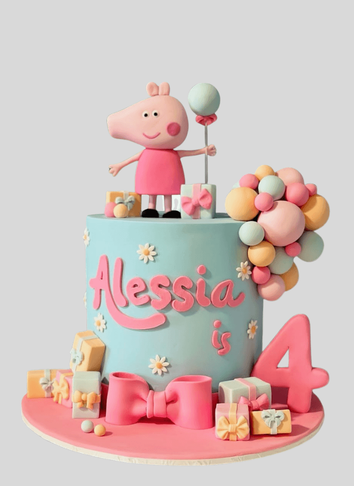 Superb Peppa Pig Cake