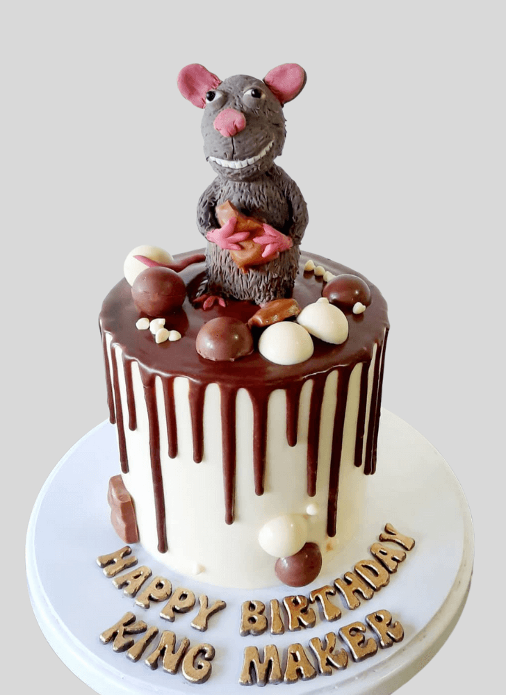 Lovely Rat Cake Design