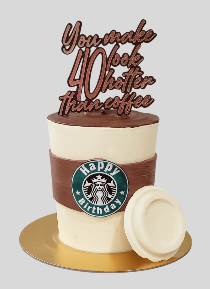 Admirable Starbucks Cake Design