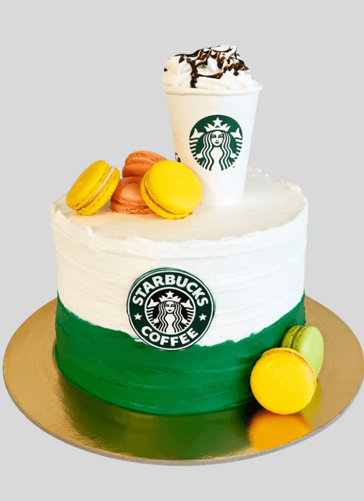 Alluring Starbucks Cake
