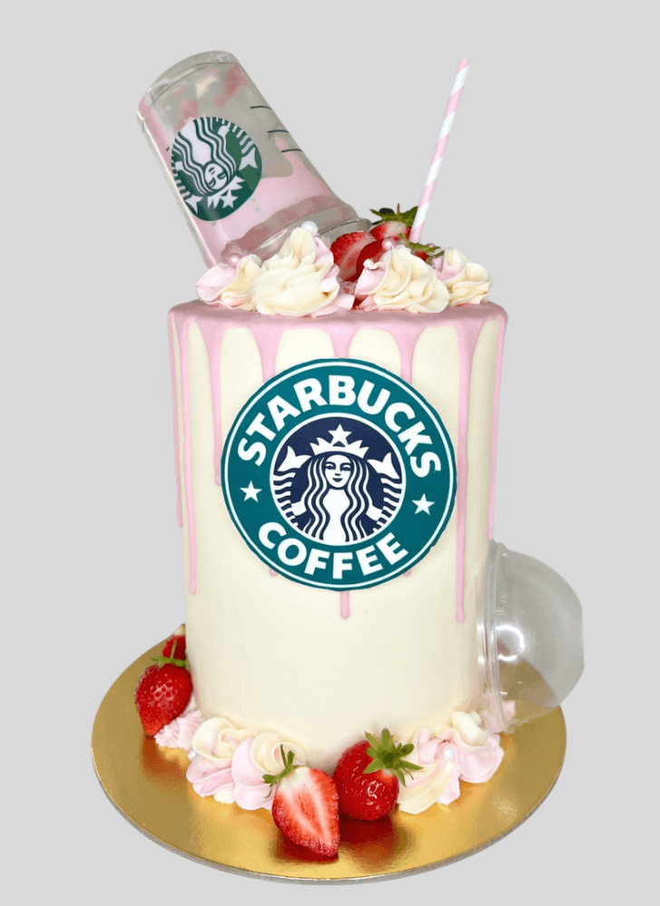 Angelic Starbucks Cake
