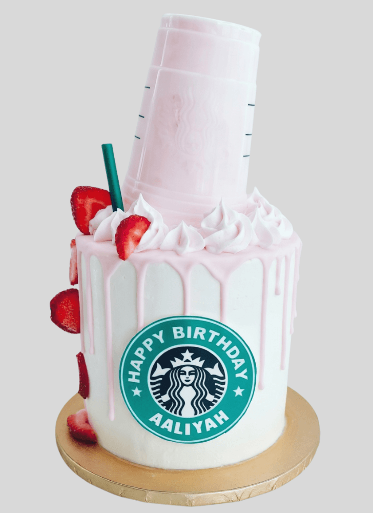 Beauteous Starbucks Cake