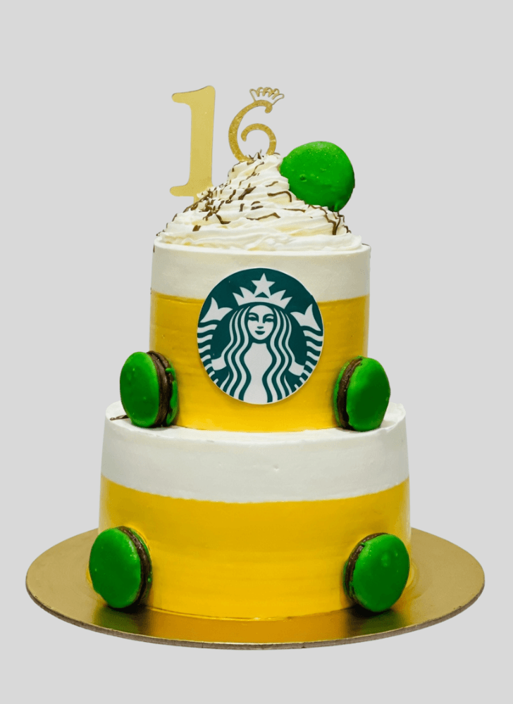 Captivating Starbucks Cake