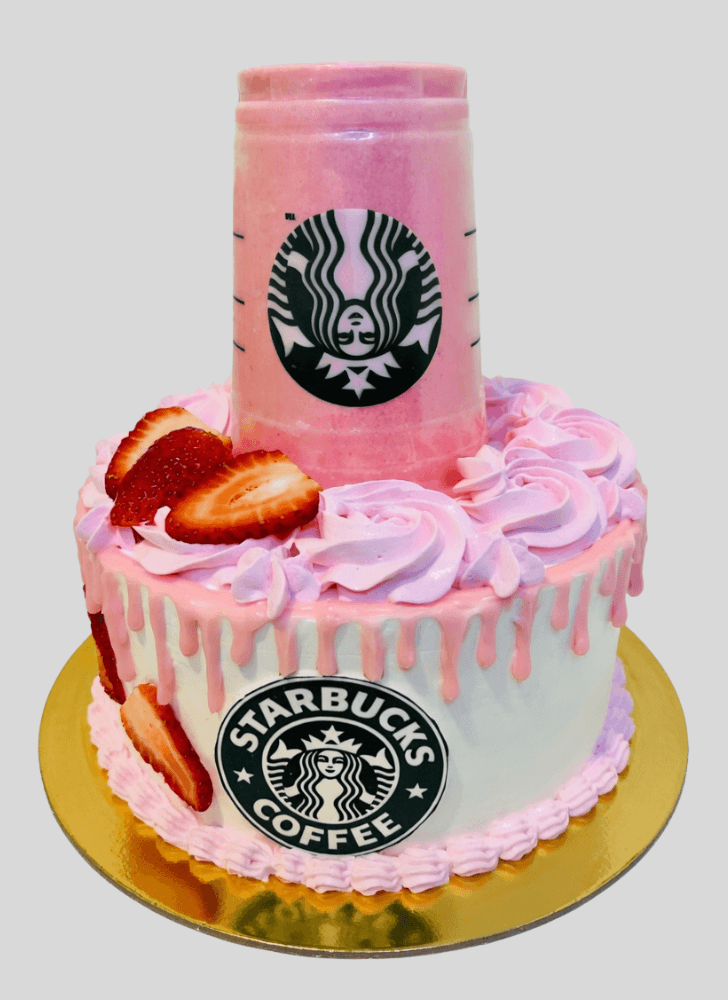 Comely Starbucks Cake