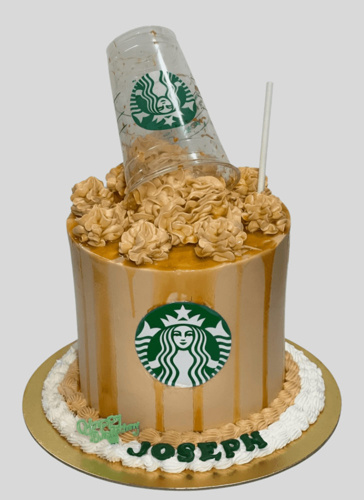 Dazzling Starbucks Cake