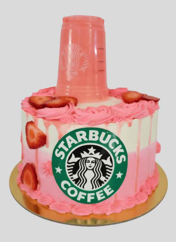Enticing Starbucks Cake