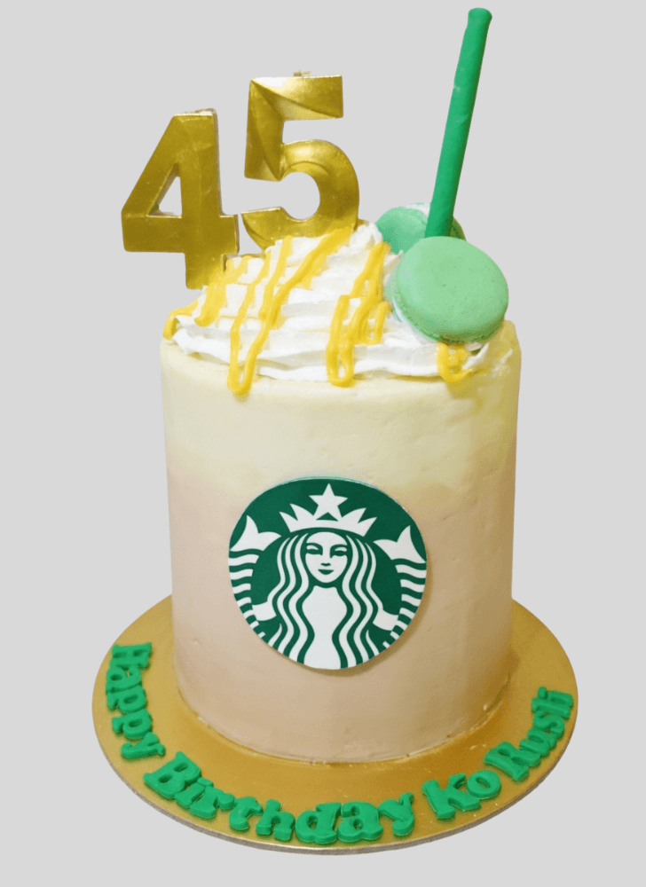 Fair Starbucks Cake