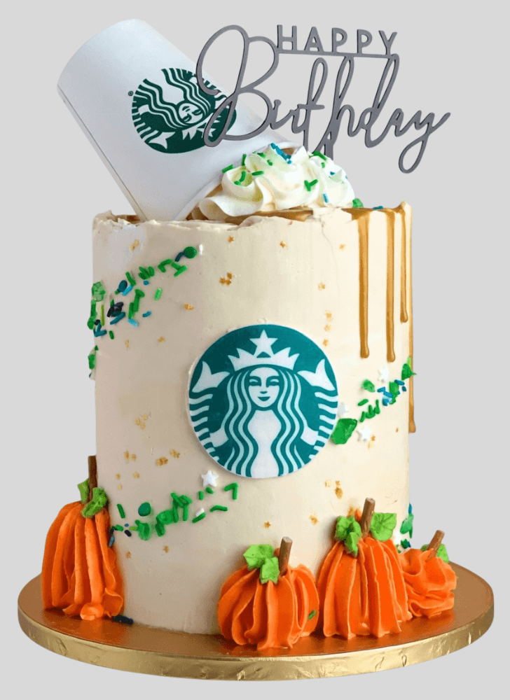 Fetching Starbucks Cake