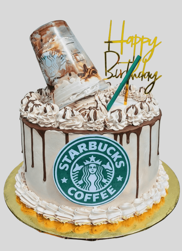 Fine Starbucks Cake