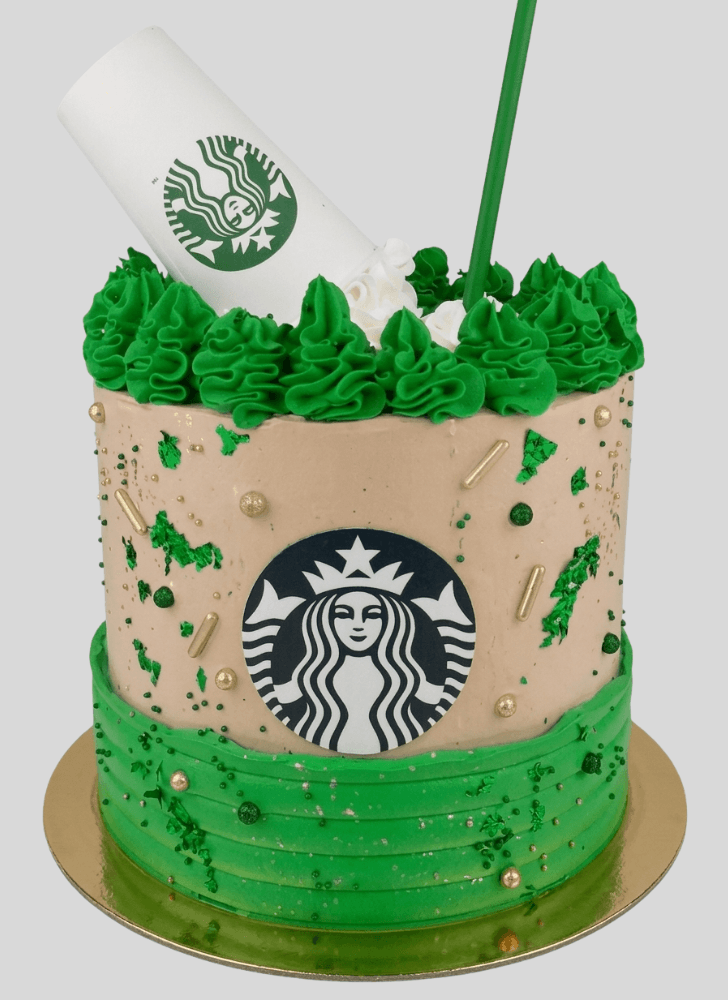 Graceful Starbucks Cake