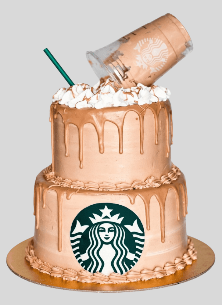 Mesmeric Starbucks Cake