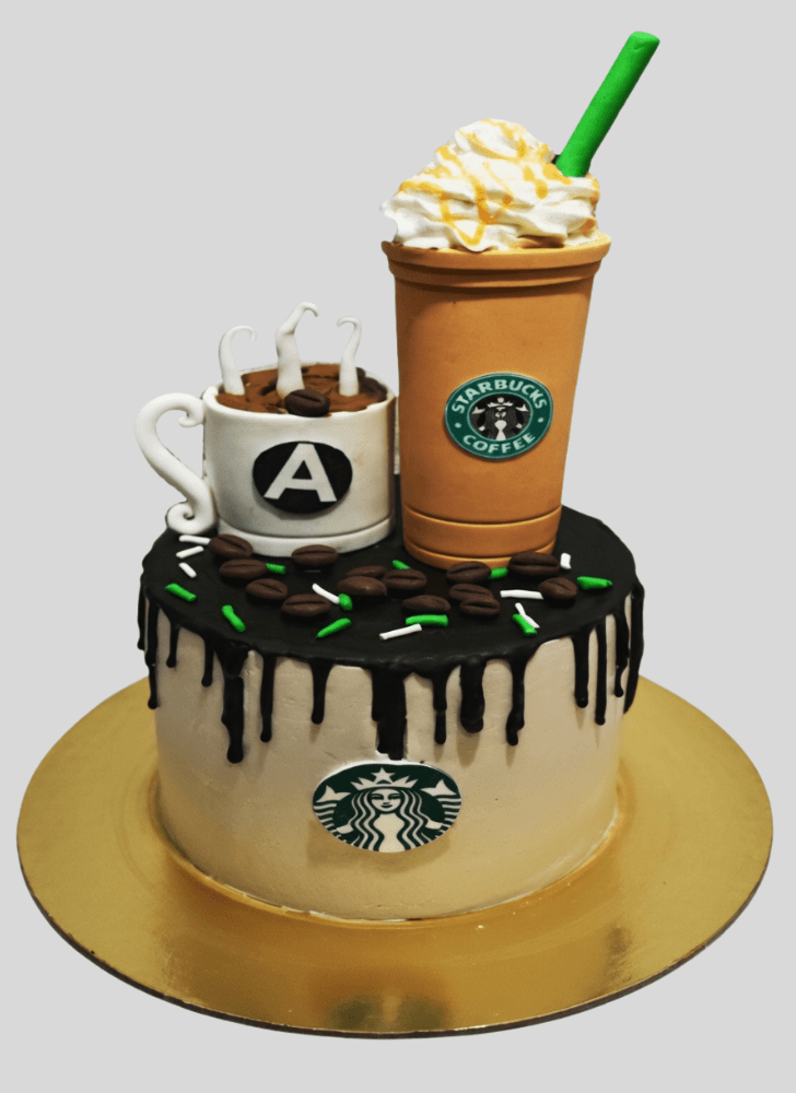 Nice Starbucks Cake