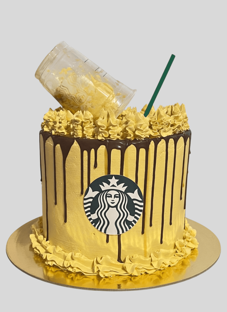 Resplendent Starbucks Cake