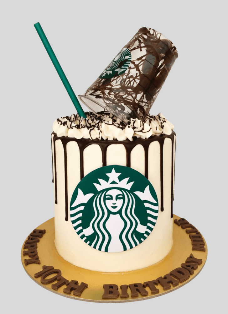 Splendid Starbucks Cake