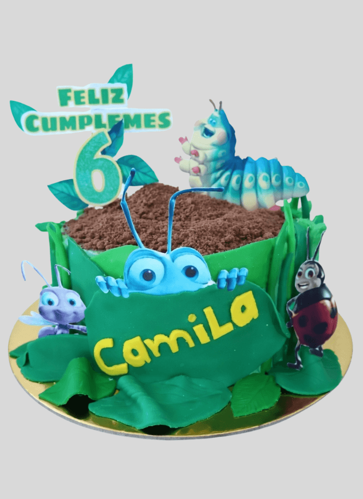 Elegant A Bug's Life Cake