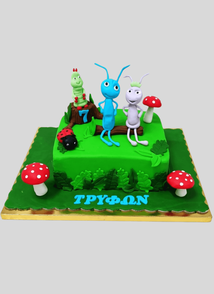 Enticing A Bug's Life Cake