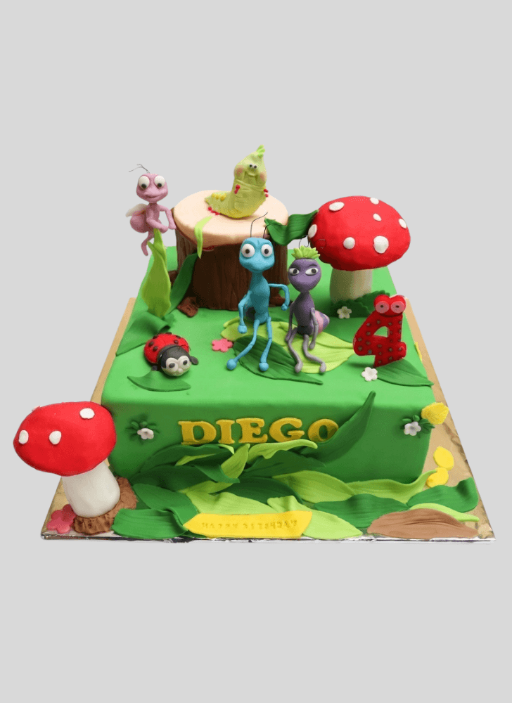 Excellent A Bug's Life Cake
