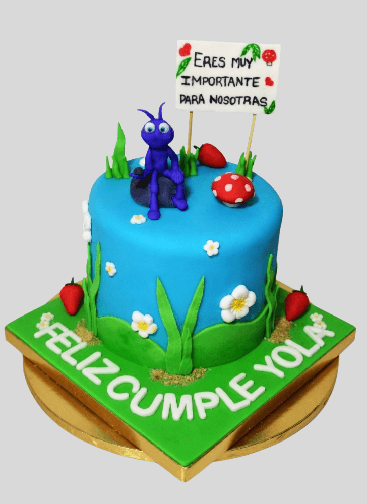 Fascinating A Bug's Life Cake