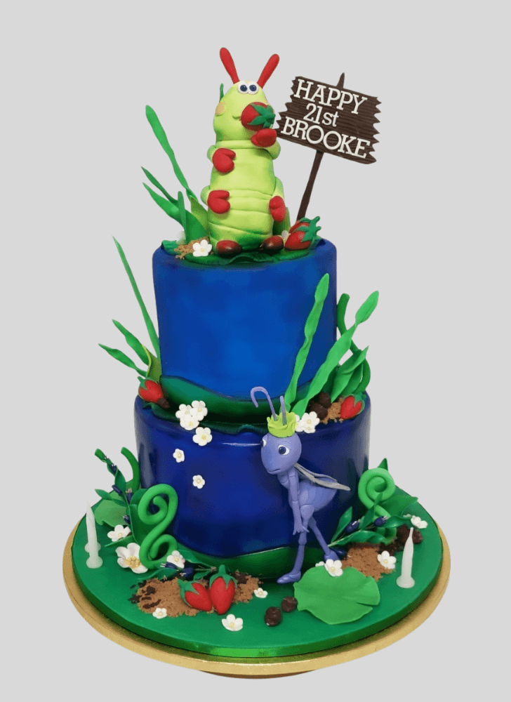 Mesmeric A Bug's Life Cake