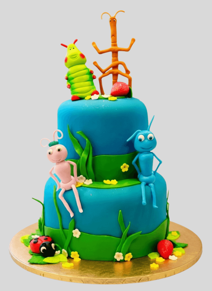 Resplendent A Bug's Life Cake
