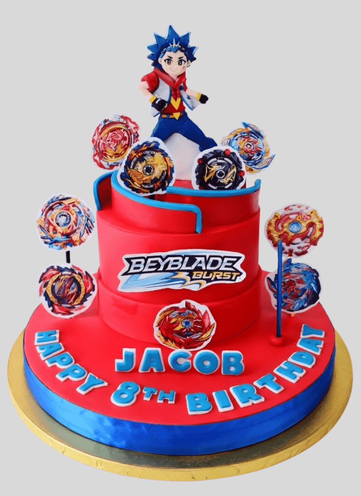 Alluring Beyblade Cake