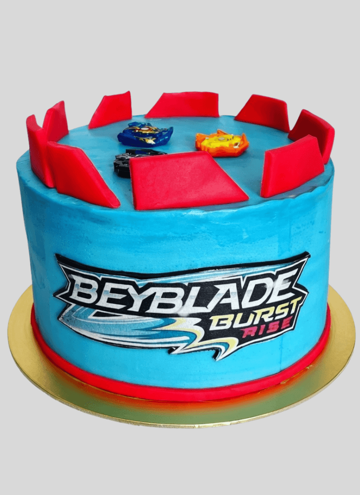 Angelic Beyblade Cake