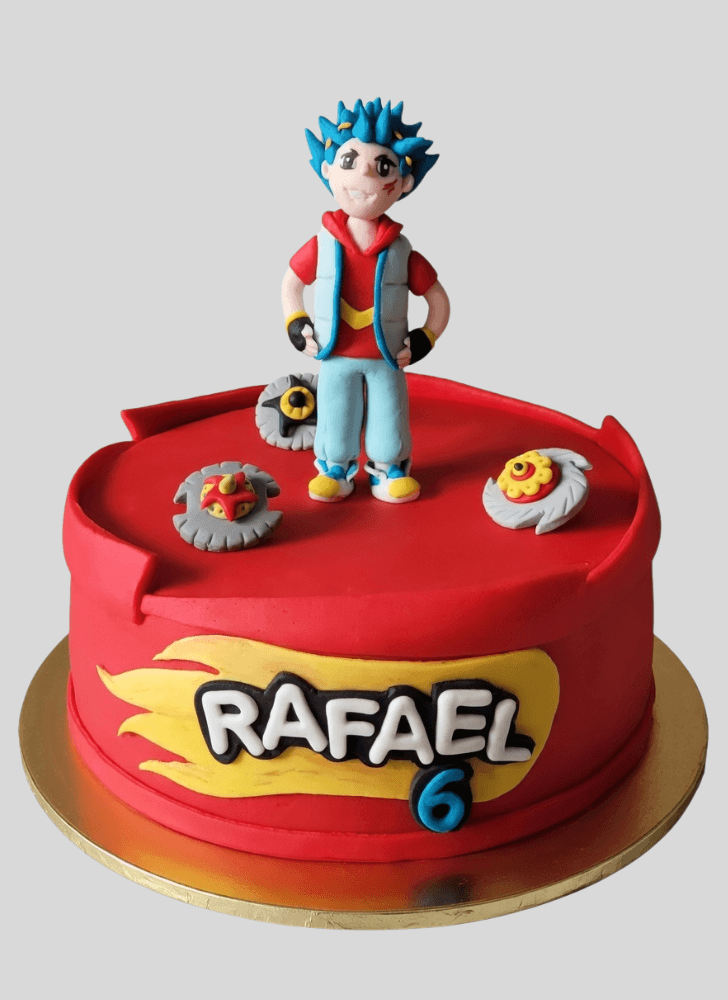 Charming Beyblade Cake