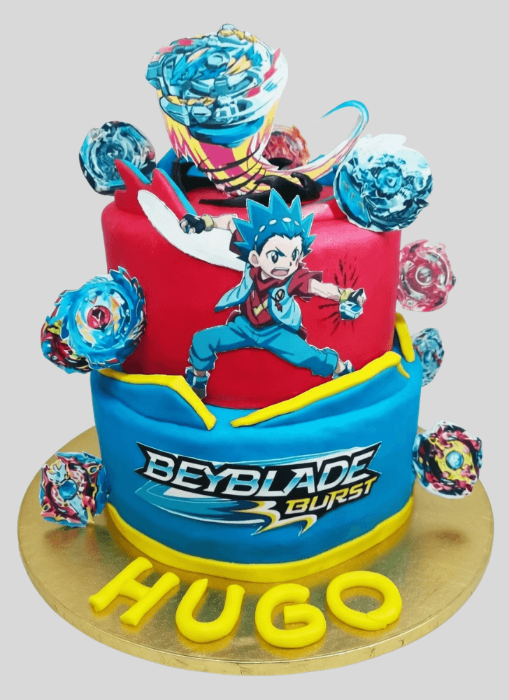 Classy Beyblade Cake