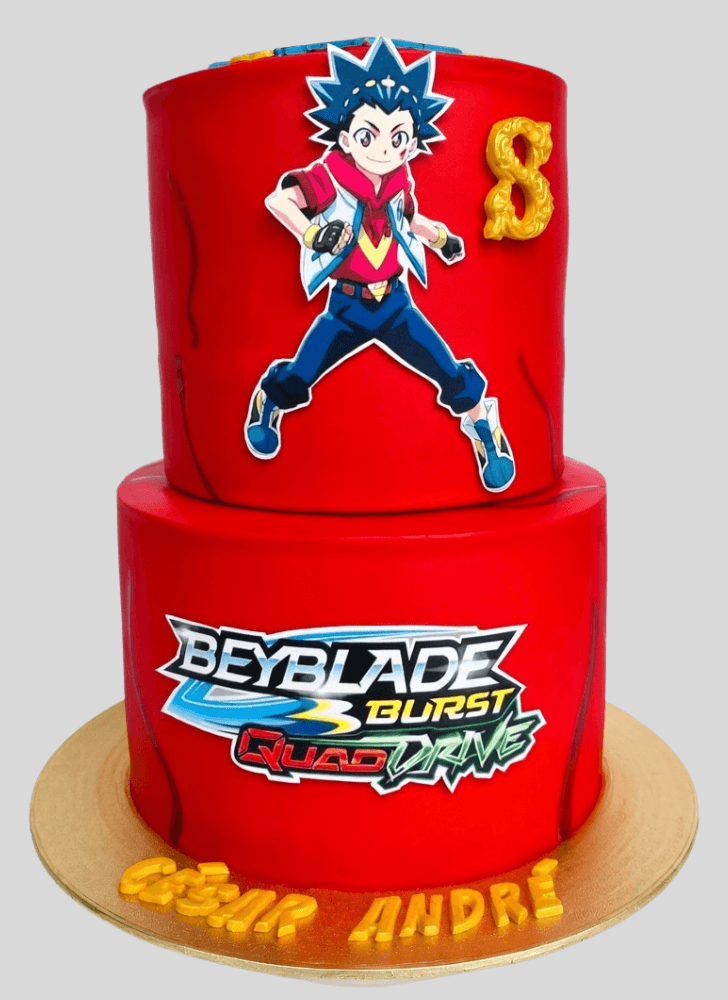 Comely Beyblade Cake
