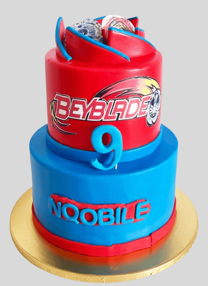 Dazzling Beyblade Cake