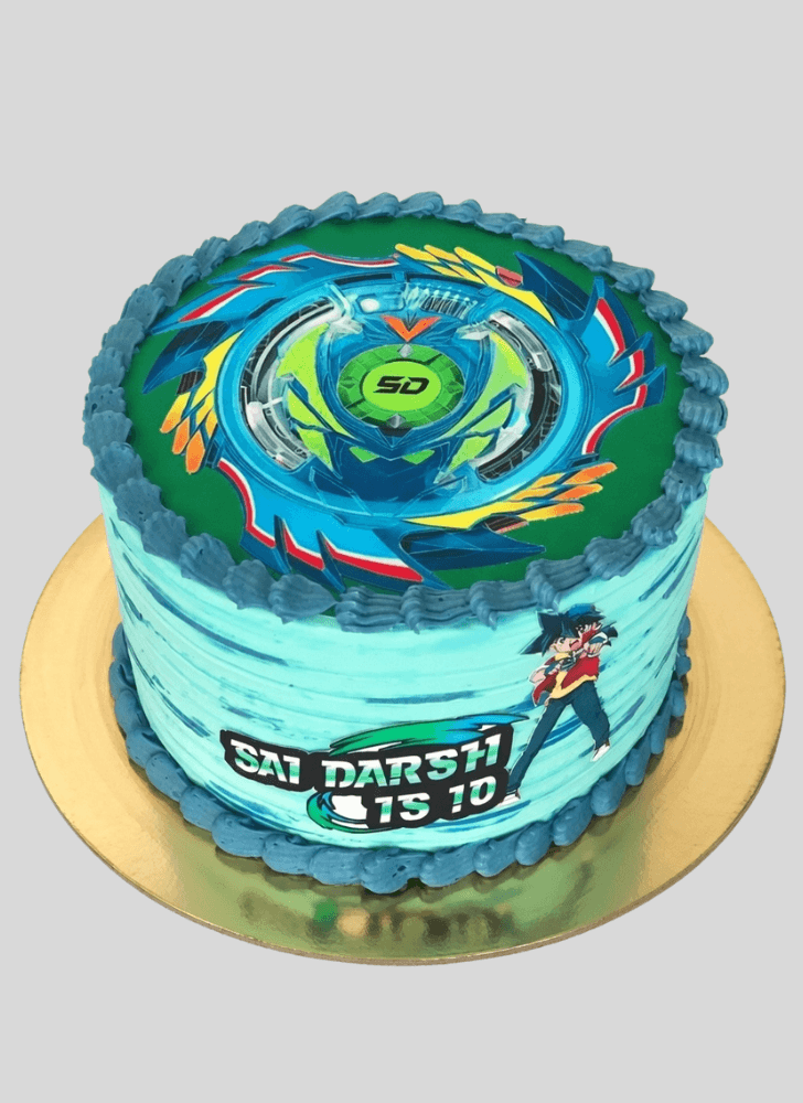 Delightful Beyblade Cake