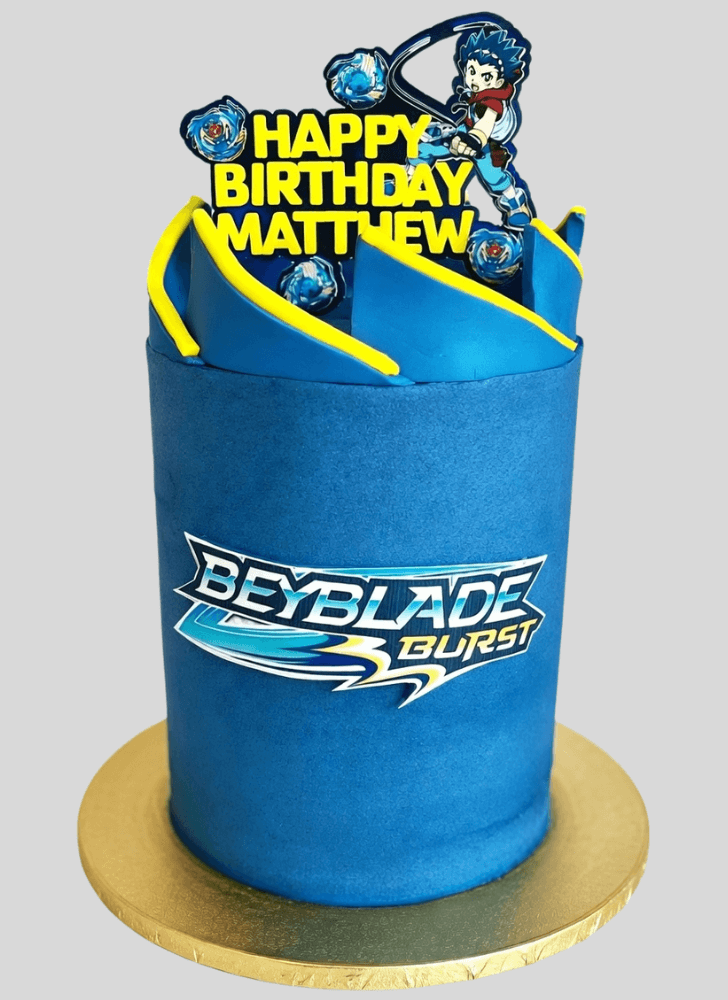 Excellent Beyblade Cake