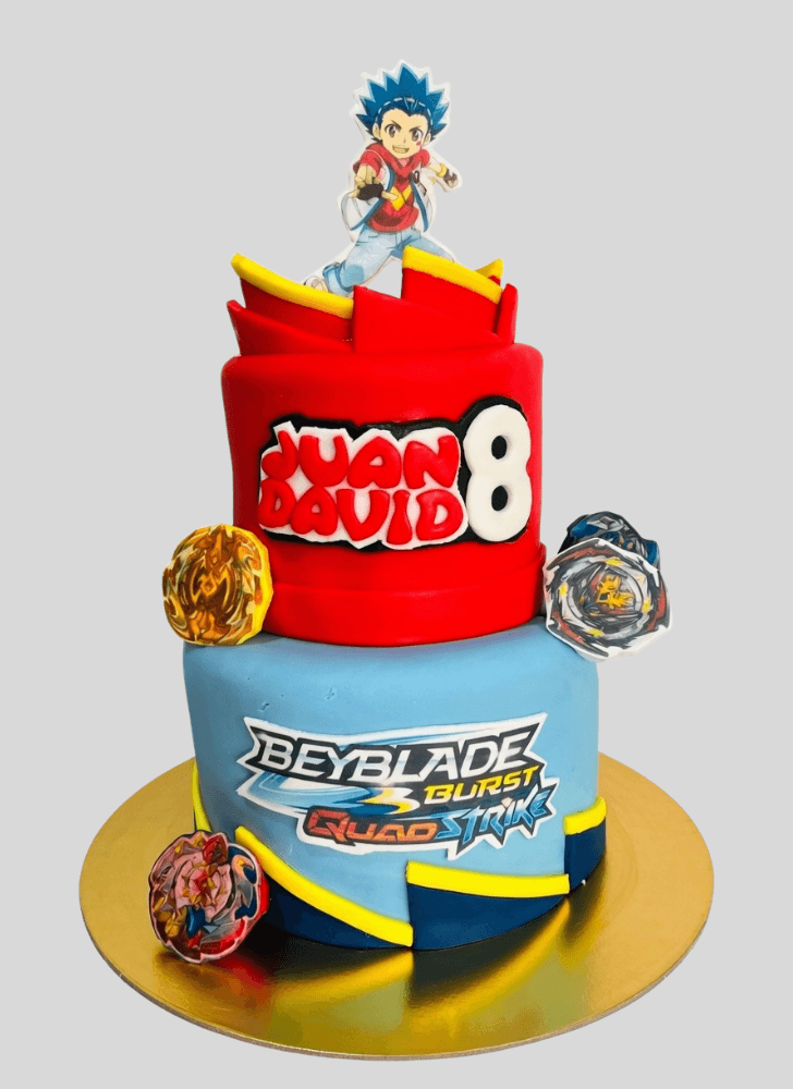 Fair Beyblade Cake