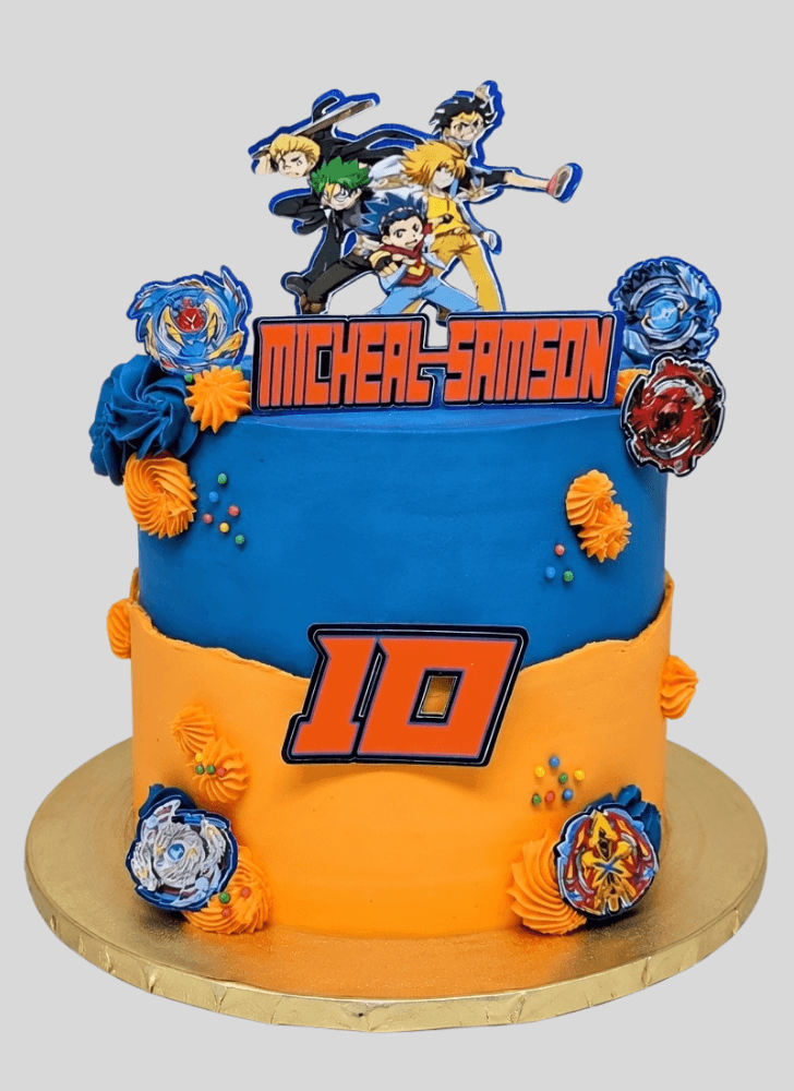 Fascinating Beyblade Cake