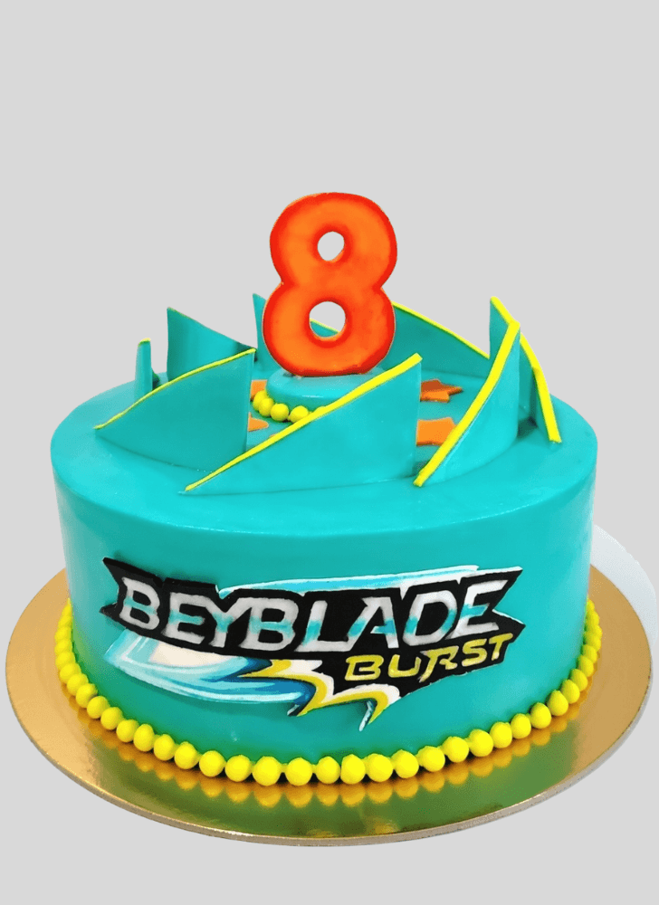 Fetching Beyblade Cake