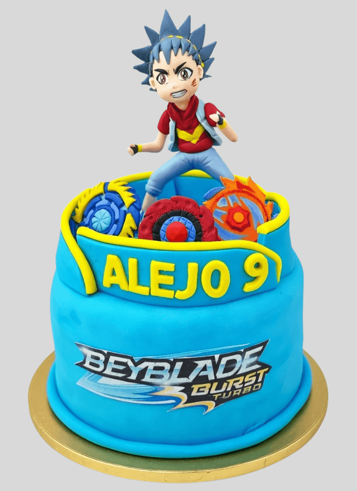 Fine Beyblade Cake
