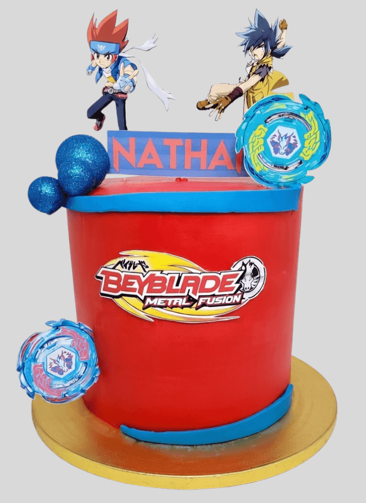Graceful Beyblade Cake
