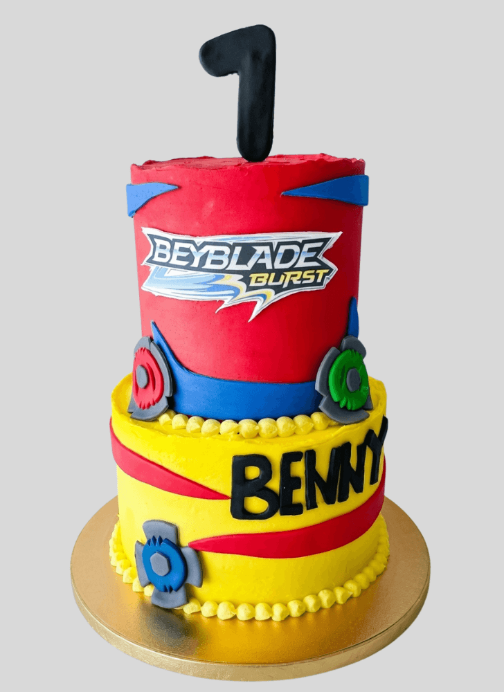 Lovely Beyblade Cake Design