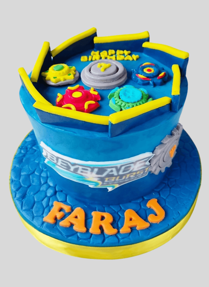 Marvelous Beyblade Cake