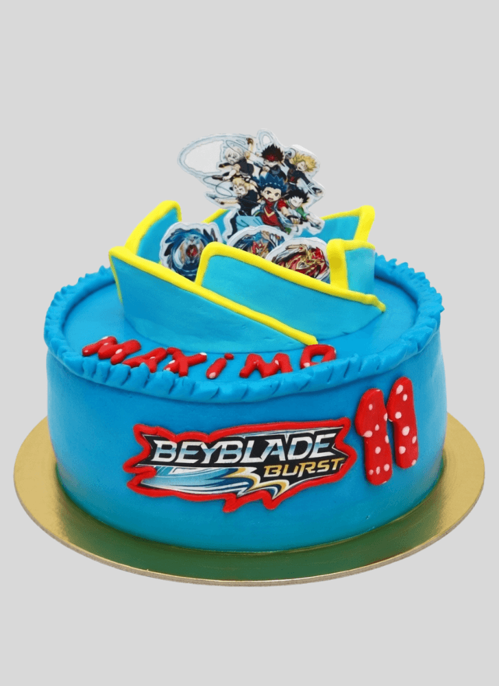 Mesmeric Beyblade Cake