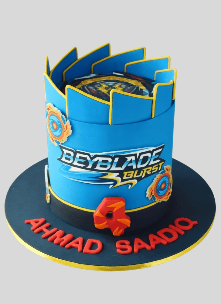 Nice Beyblade Cake