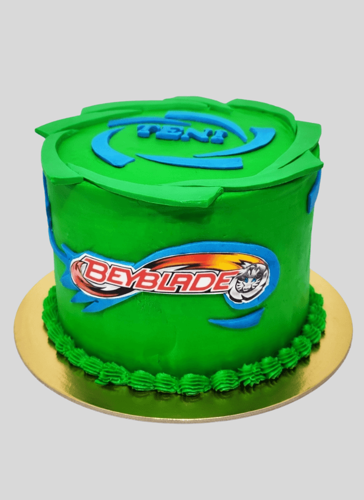 Radiant Beyblade Cake