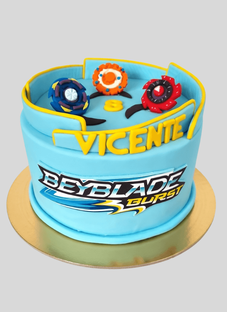 Shapely Beyblade Cake