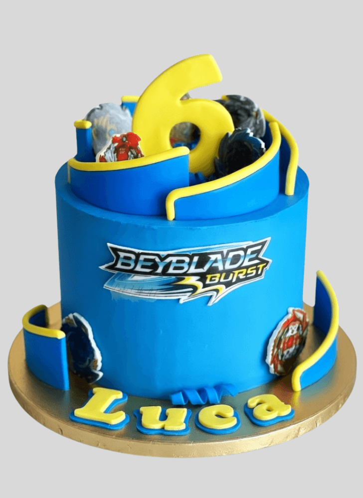 Stunning Beyblade Cake