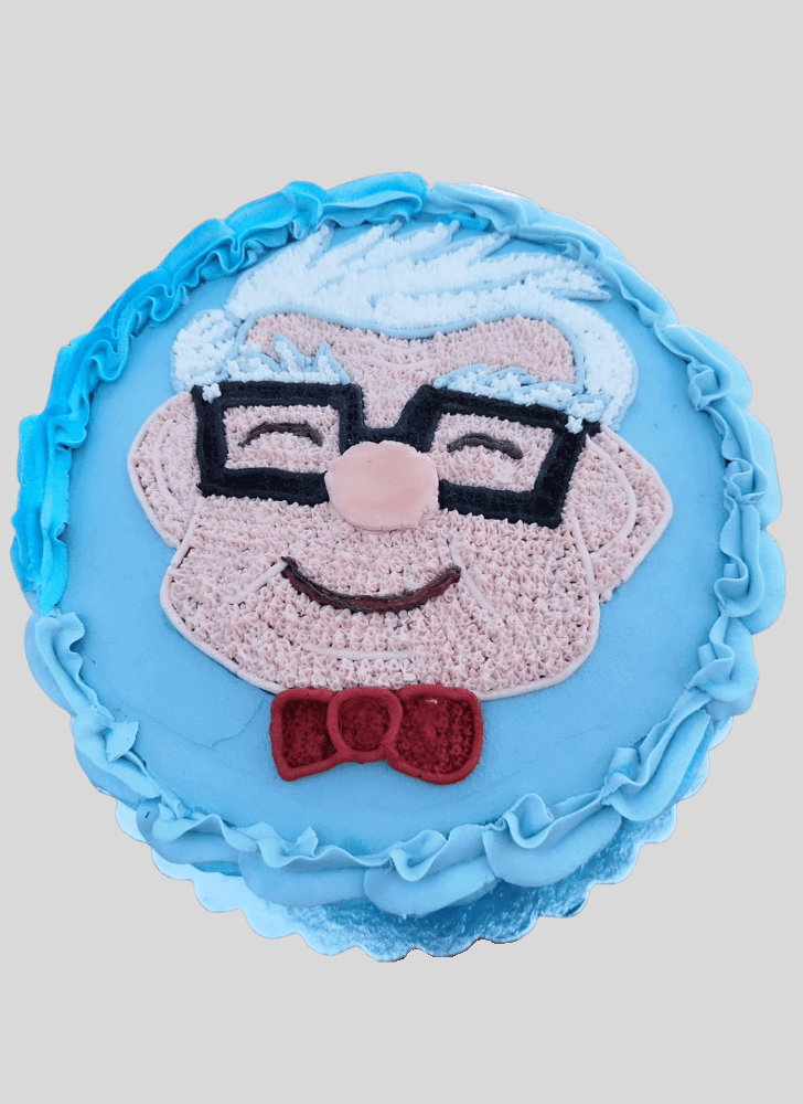 Adorable Carl Fredricksen Cake