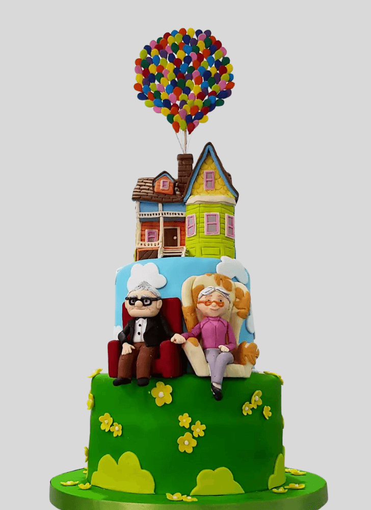 Classy Carl Fredricksen Cake